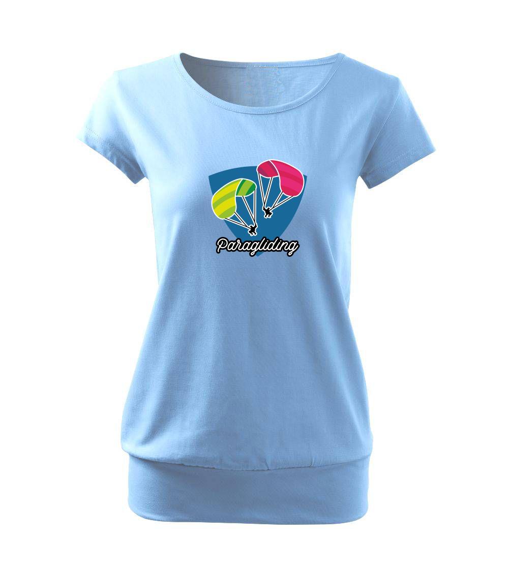 Paragliding dva padáky Paragliding dva padáky