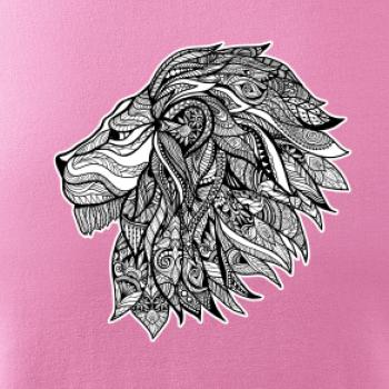 Hlava leva - mandala