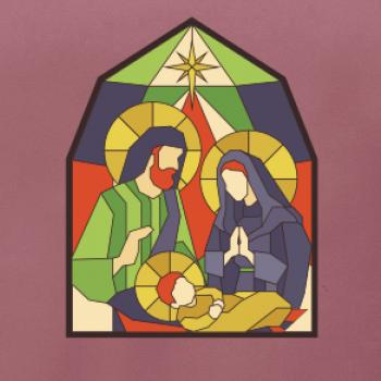 Vitráž - jasličky Vitráž - jasličky