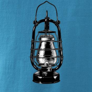 Stará petrolejová lampa