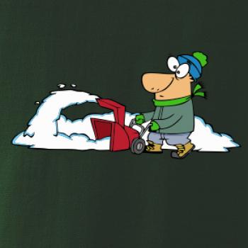 Frézování sněhu kreslené