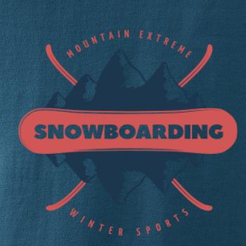 Snowboarding hory extreme