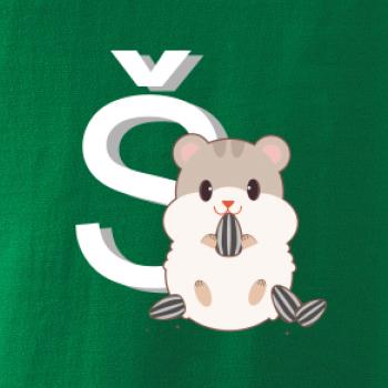 Škrečok - písmeno  