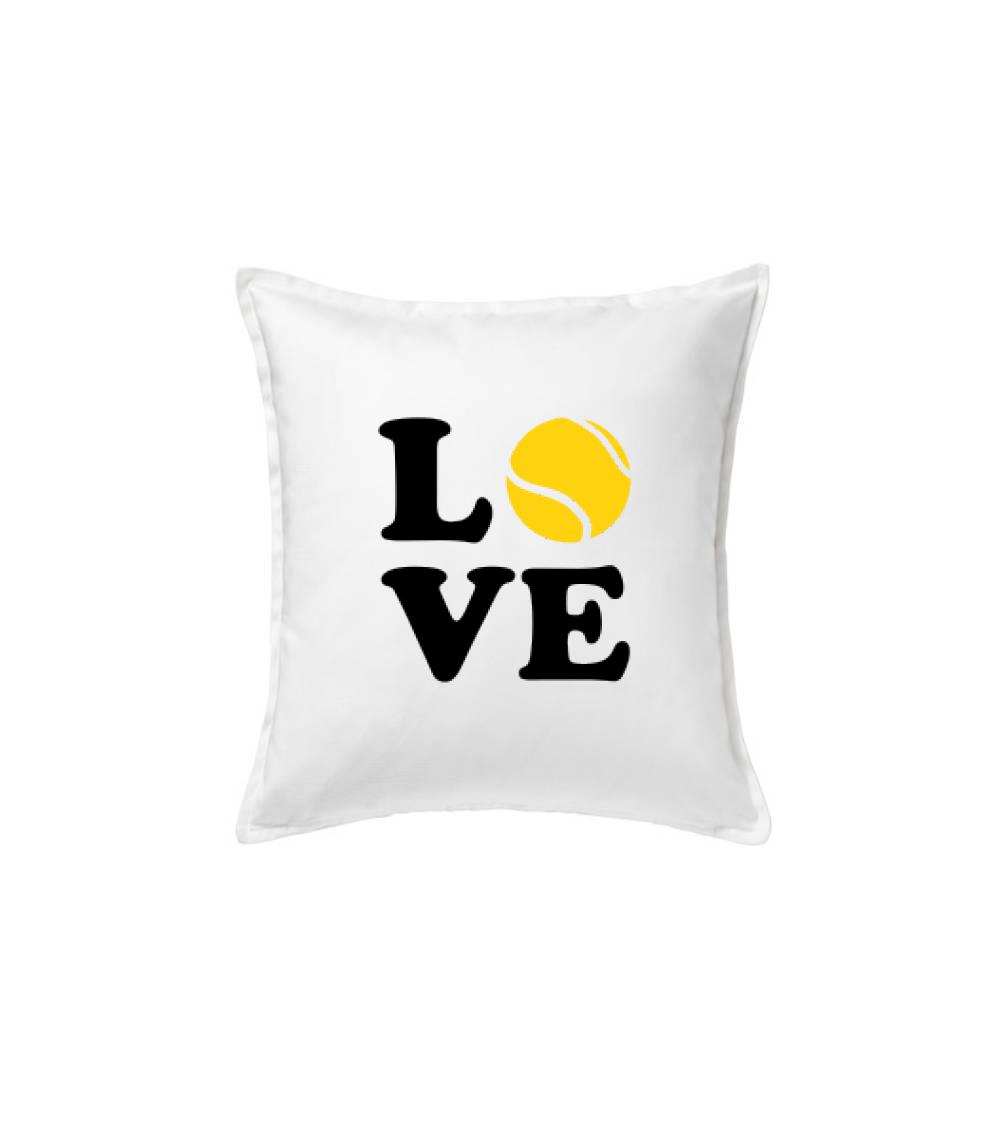 Tričká na tenis - Tenis love - Vankúš 50x50