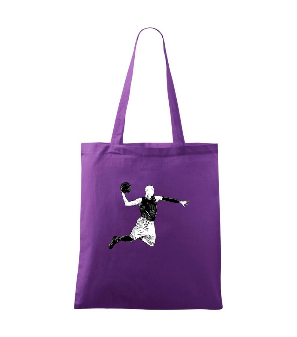 Basketbalista vo výskoku