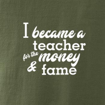 Became a teacher Became a teacher