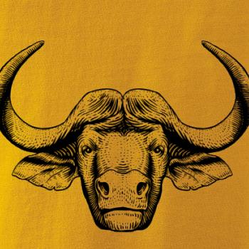 Hlava býka kreslená Hlava býka kreslená