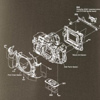 Nákres Digitálny fotoaparát Nákres Digitálny fotoaparát