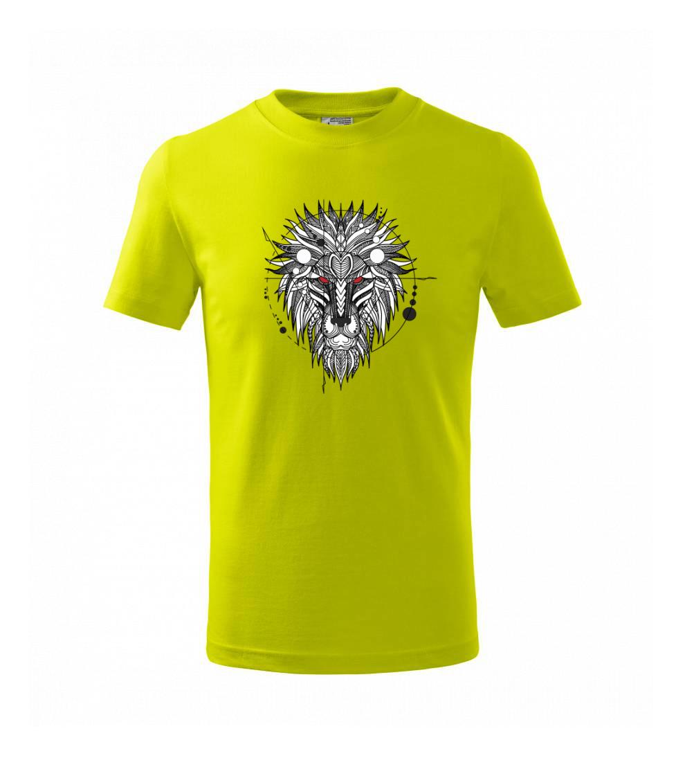 Hlava leva - geometrická