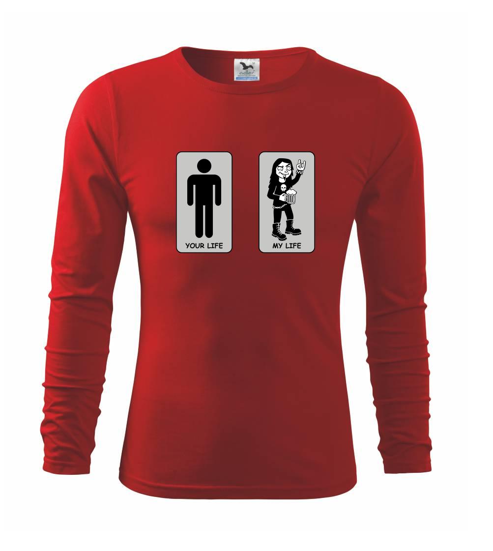 Metal My Life (Hana-creative) - Tričko detské Long Sleeve