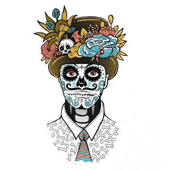 Mexická maska - muž (Pecka design) Mexická maska - muž (Pecka design)