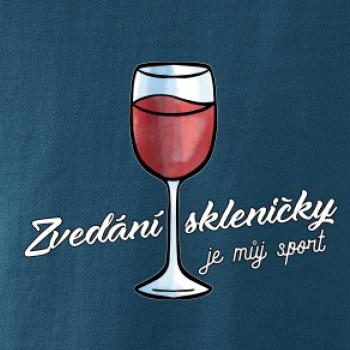 Zdvíhanie pohára je môj šport