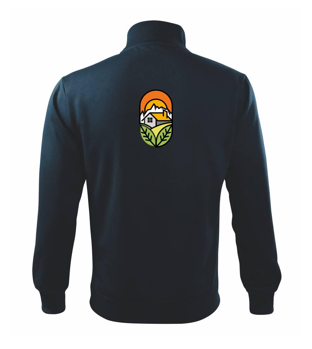 Chalupa pri západe slnka Chalupa pri západe slnka