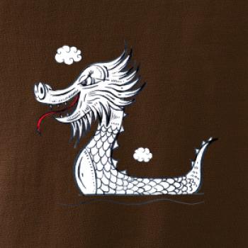 Dračia loď olejomaľba