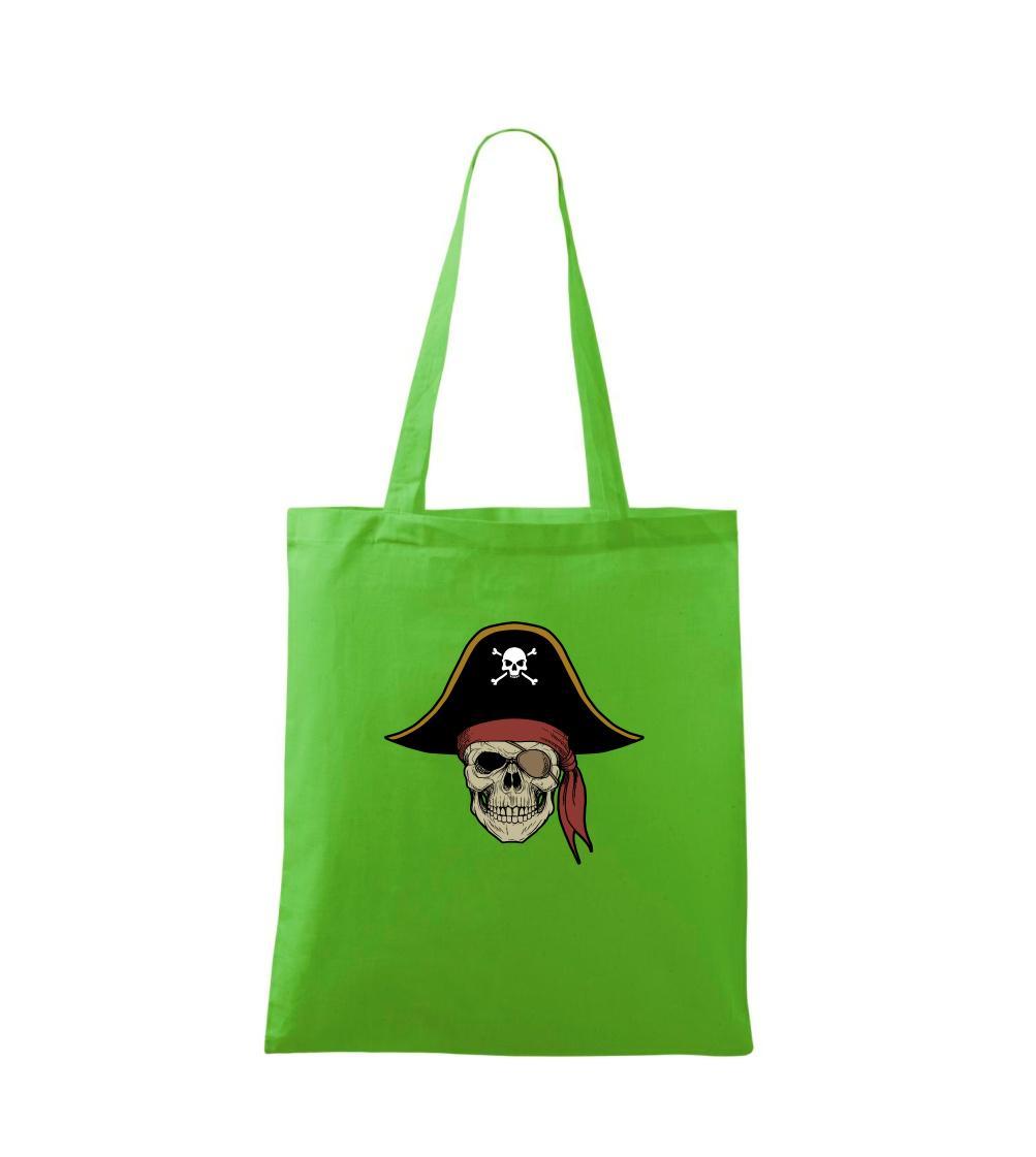  Pirátska lebka s klobúkom