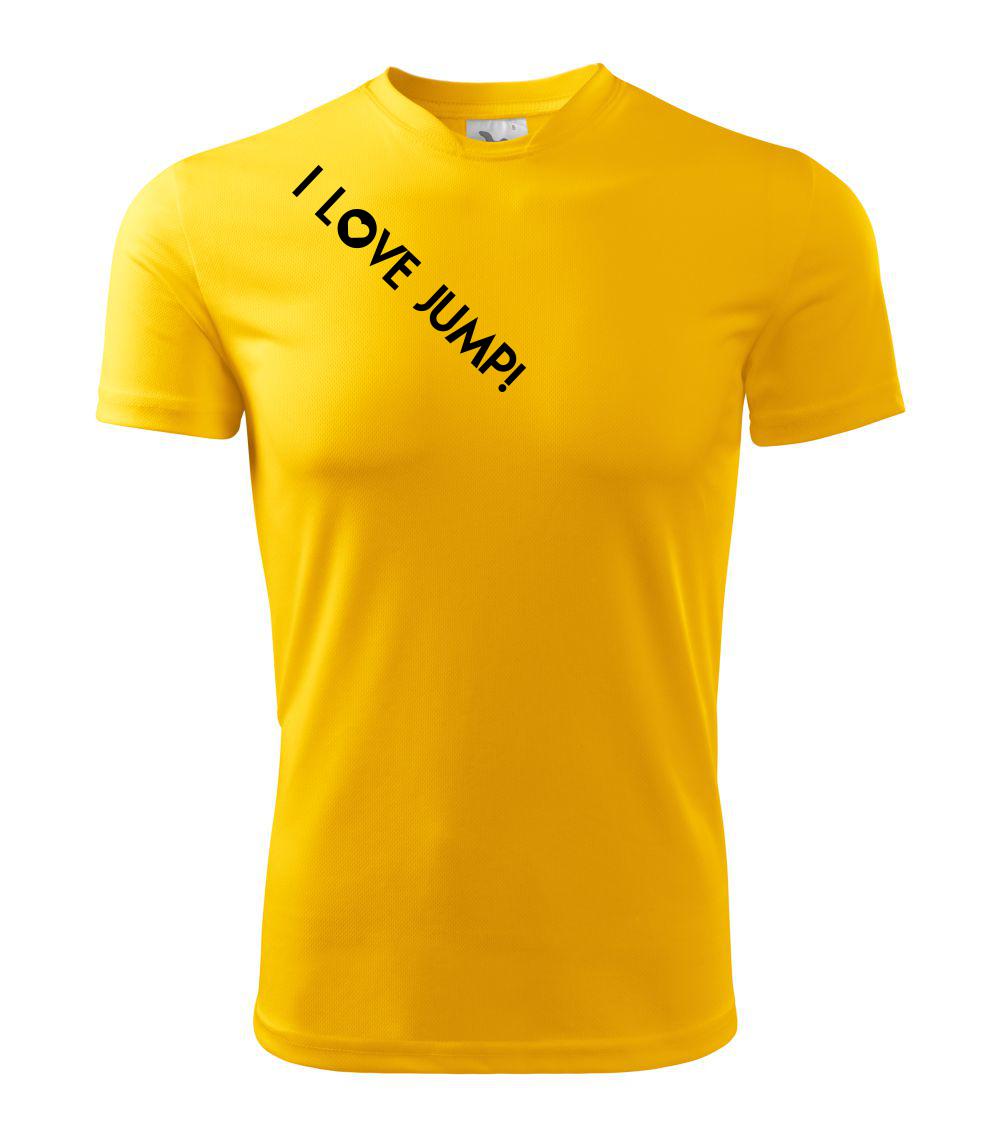Tričká na jump - I love Jump! - Detské tričko športové