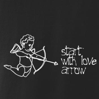 Start with love arrow Start with love arrow