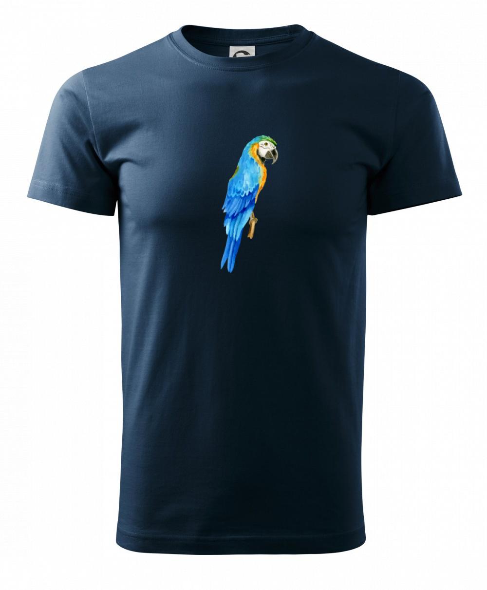 Ara modrá kreslená Ara modrá kreslená