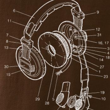 Nákres slúchadlo pre pilota