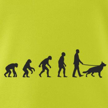 Evolúcia pes Nemecký ovčiak (muž-žena)