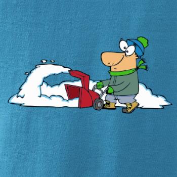 Frézování sněhu kreslené