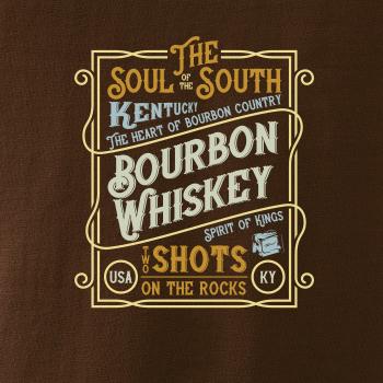 Bourbon whiskey etiket