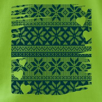 Vianočný vzor v rámčeku