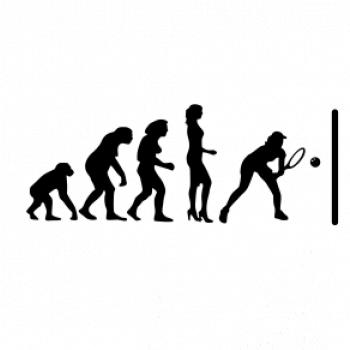 Evolution squash muž-žena