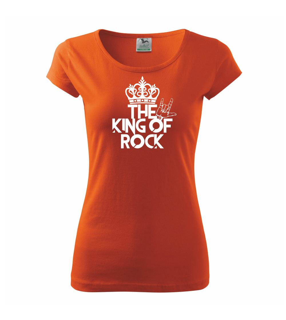 King of rock - Dámske tričko Pure