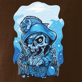 Lebka potápač poklad