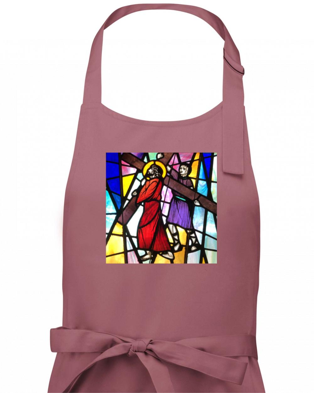 Vitráž - Ježiš a kríž Vitráž - Ježiš a kríž