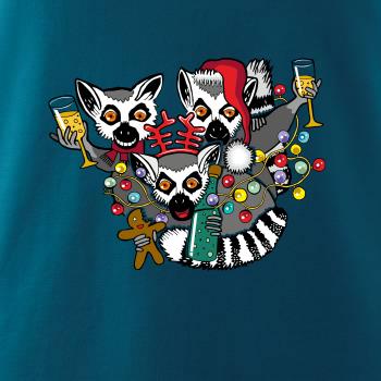 Vianočné lemuríky (Pecka design)