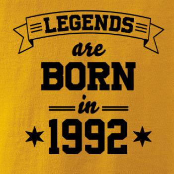 Legends are born in 1992