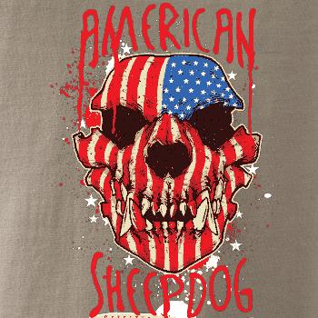 American Sheepdog - lebka