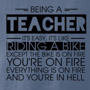Being a teacher - bike