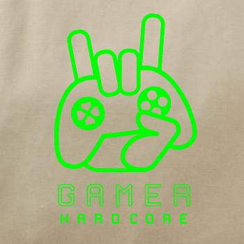 Hardcore gamer - ruka - zelená