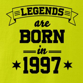 Legends are born in 1997