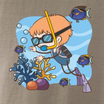 Potápač chlapec Potápač chlapec