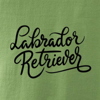 Labrador - nápis okrasný