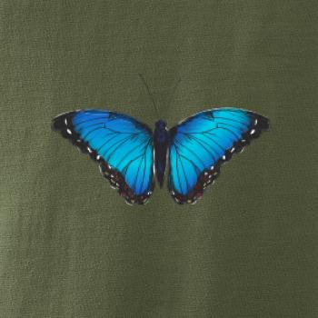 Motýľ Babôčka Morpho Peleides