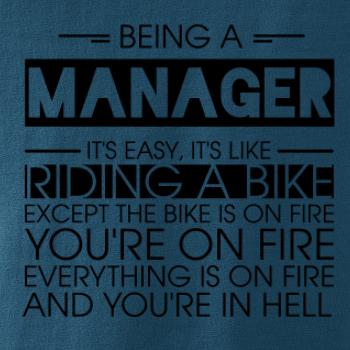 Being a manager - bike