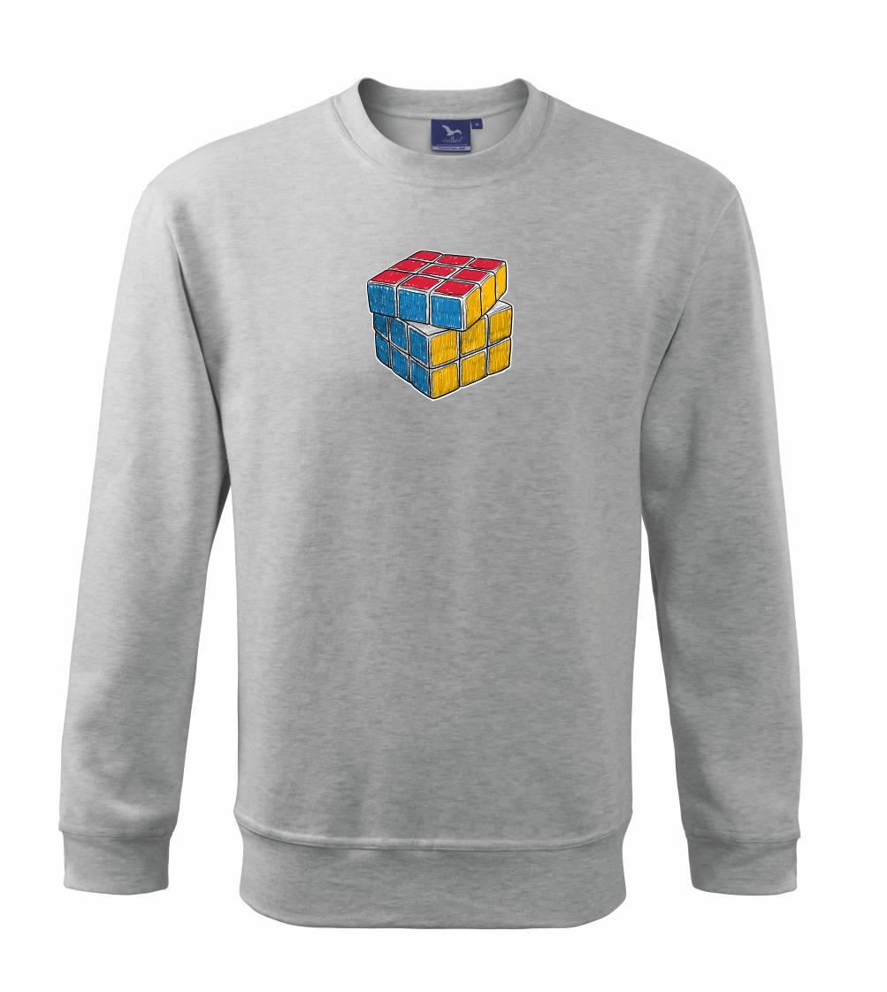 Rubikova kocka kreslená Rubikova kocka kreslená