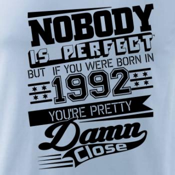Nobody is perfect - 1992