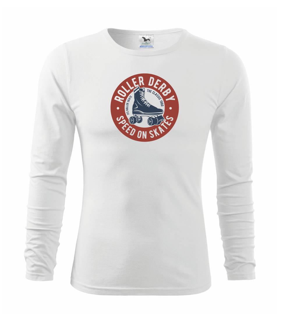 Tričká pre športovcov - Roller Derby - Tričko detské Long Sleeve