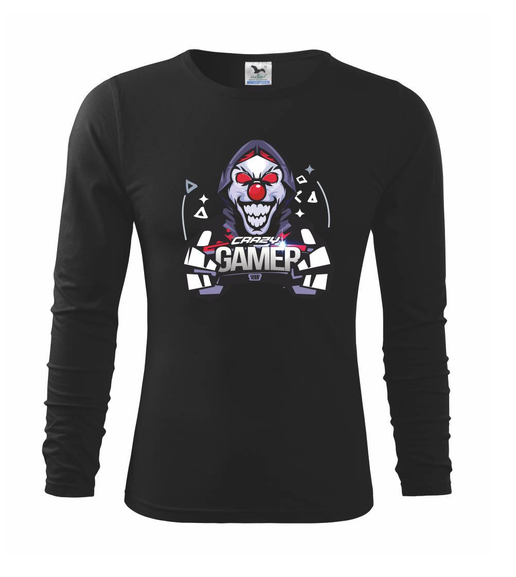 Tričká pre ajťákov - Americký vojak s vlajkou - Tričko detské Long Sleeve
