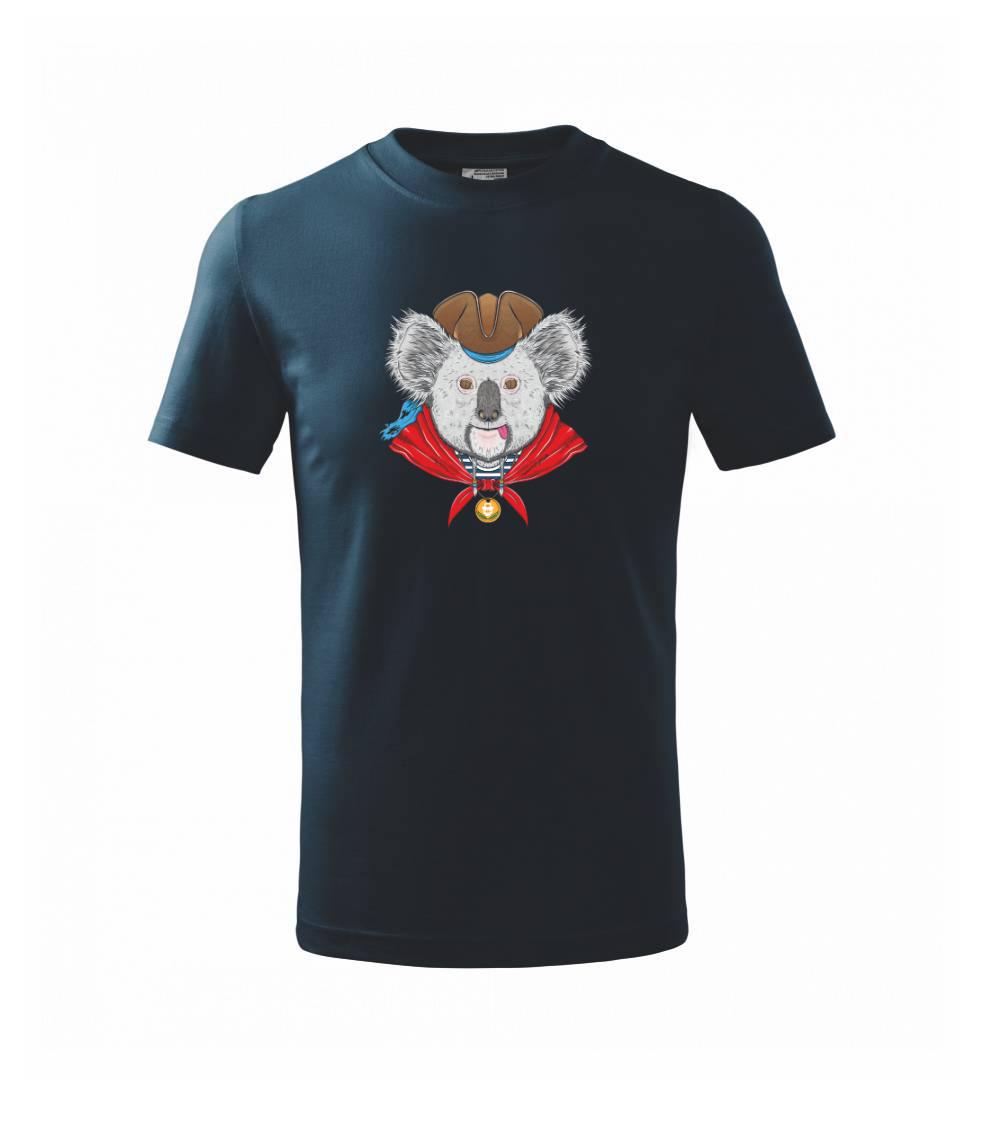 Vodácke tričká - Koala námorník - Tričko detské bavlnené