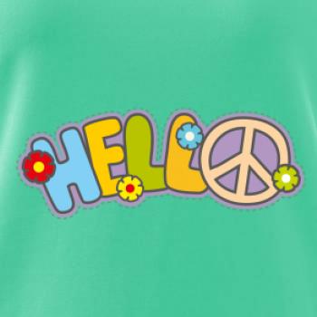 Hello hippie symbol