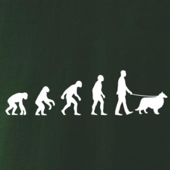 Evolúcia pes Šeltia (muž-žena)