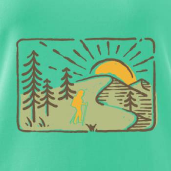 Nordic walking v prírode