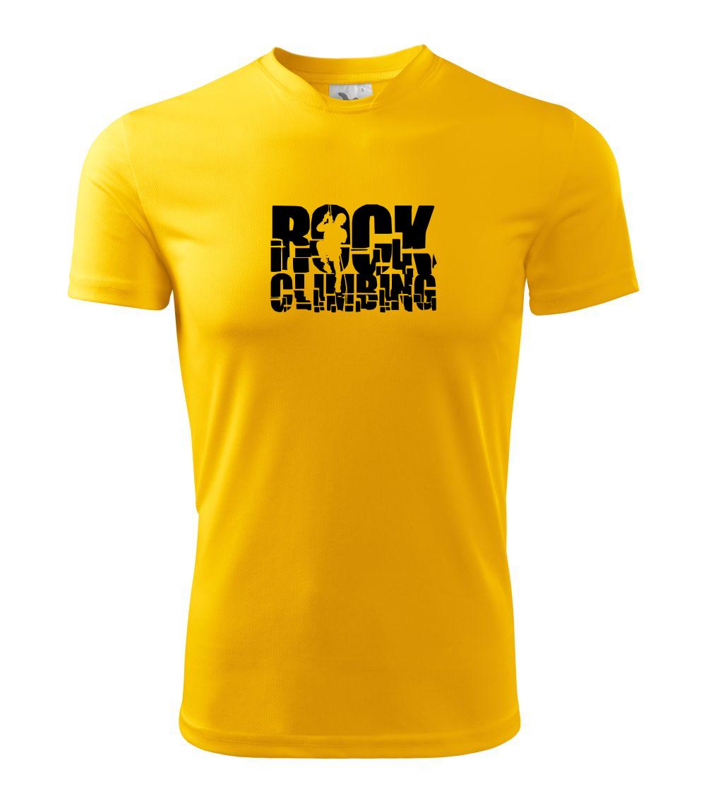 Trička pro horolezcov - Rock climbing - Detské tričko športové